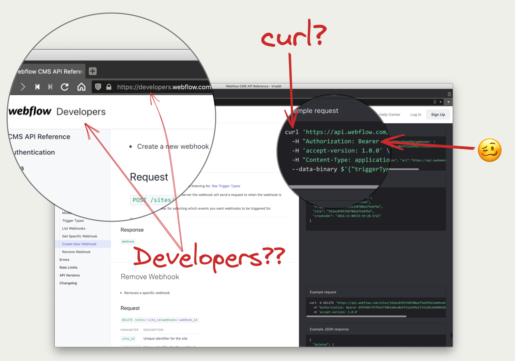 Webflow Developer Docs Are Confusing